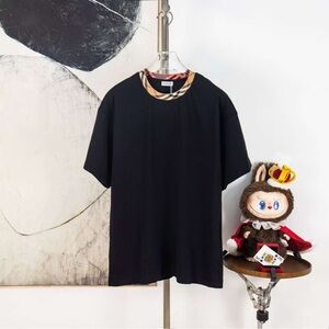 Burberry Black Shirt with Tan Accents